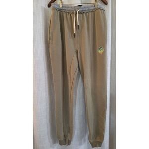 Authentic Pink Dolphin Green Mens Adult Casual Graphic Jogger Pants Size XL